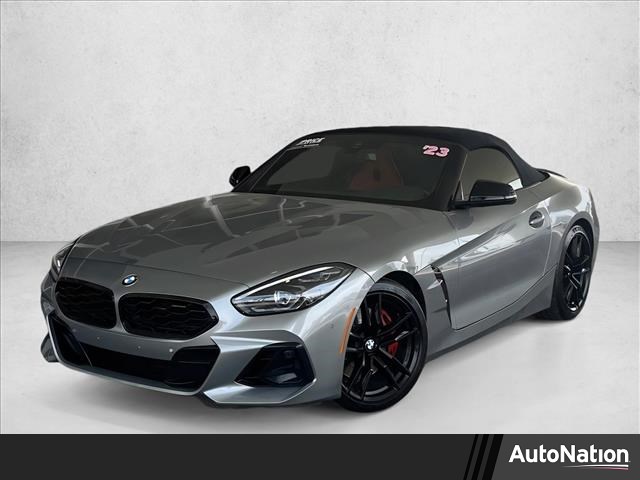 Gray (Skyscraper Grey Metallic) 2023 BMW Z4 M40i RWD Convertible Rear-Wheel Drive 8-Speed Automatic