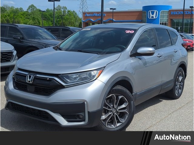 Gray (Platinum White Pea) 2020 Honda CR-V EX-L AWD SUV / Crossover All-Wheel Drive Automatic