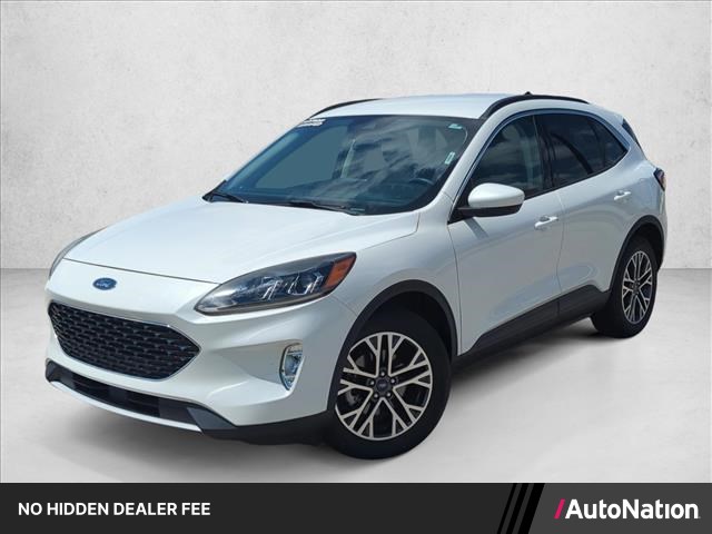 Star White Metallic Tri-Coat 2020 Ford Escape SUV / Crossover Front-Wheel Drive 8-Speed Automatic