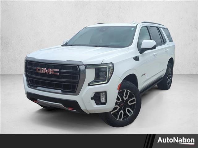 Summit White 2024 GMC Yukon AT4 4WD SUV / Crossover Four-Wheel Drive Automatic