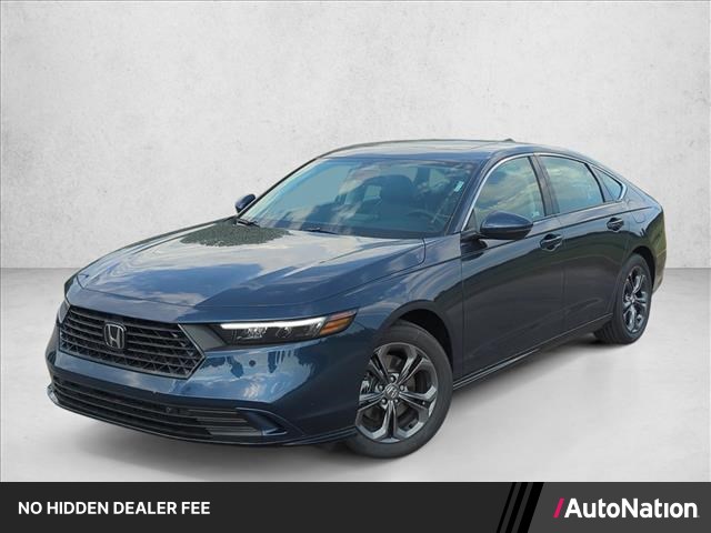Canyon River Blue Metallic 2026 Honda Accord Hybrid Sedan Front-Wheel Drive Automatic