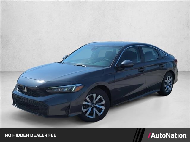 Meteorite Gray Metallic 2026 Honda Civic Sedan Front-Wheel Drive Automatic