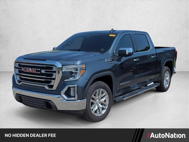 Blue 2020 GMC Sierra 1500 Pickup Truck Four-Wheel Drive Automatic