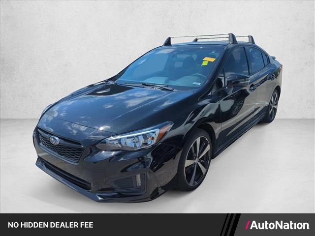 Crystal Black Silica 2018 Subaru Impreza 2.0i Sport Sedan AWD Sedan All-Wheel Drive Automatic