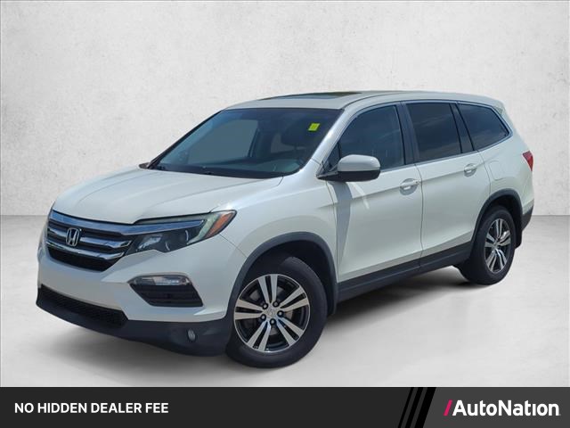 White Diamond Pearl 2018 Honda Pilot SUV / Crossover Front-Wheel Drive Automatic