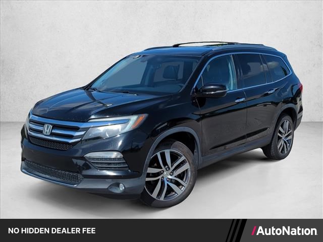 Black 2016 Honda Pilot SUV / Crossover All-Wheel Drive Automatic