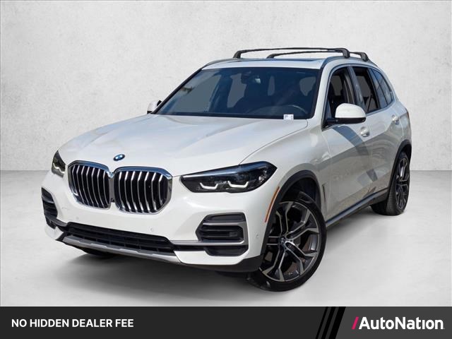Alpine White 2022 BMW X5 sDrive40i RWD SUV / Crossover Rear-Wheel Drive Automatic