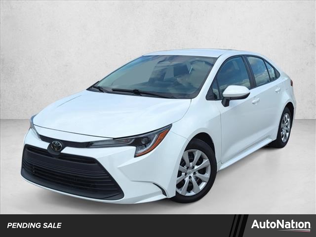 Ice Cap 2024 Toyota Corolla LE FWD Sedan Front-Wheel Drive Automatic