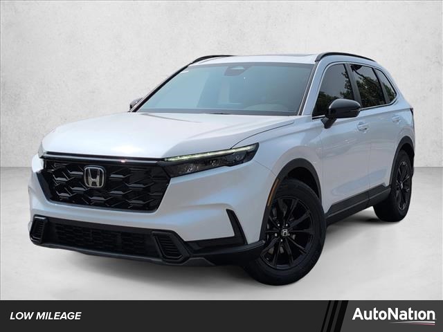 Platinum White Pearl 2026 Honda CR-V Hybrid Sport FWD SUV / Crossover Front-Wheel Drive Continuously Variable Transmission
