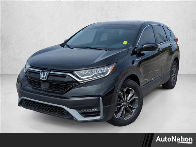 Crystal Black Pearl 2021 Honda CR-V Hybrid EX-L AWD SUV / Crossover All-Wheel Drive Automatic