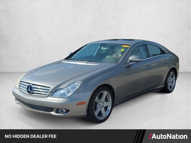 Biege 2006 Mercedes-Benz CLS Sedan Rear-Wheel Drive Automatic