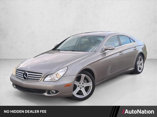 Biege 2006 Mercedes-Benz CLS Sedan Rear-Wheel Drive Automatic