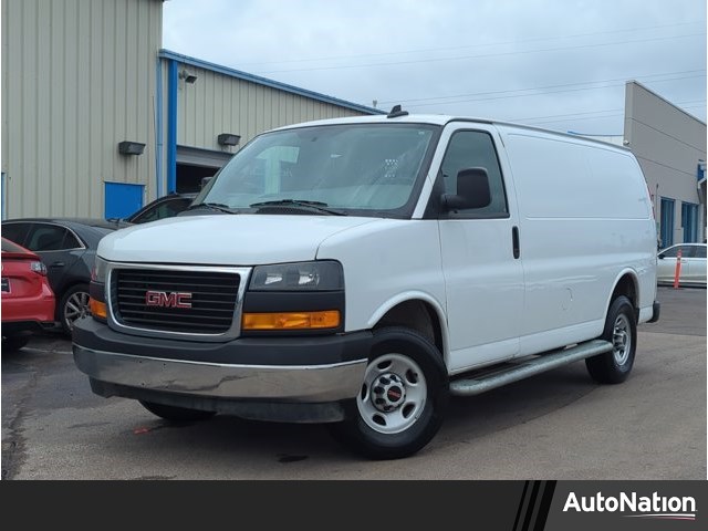 Summit White 2024 GMC Savana Cargo 2500 RWD Van Rear-Wheel Drive 8-Speed Automatic
