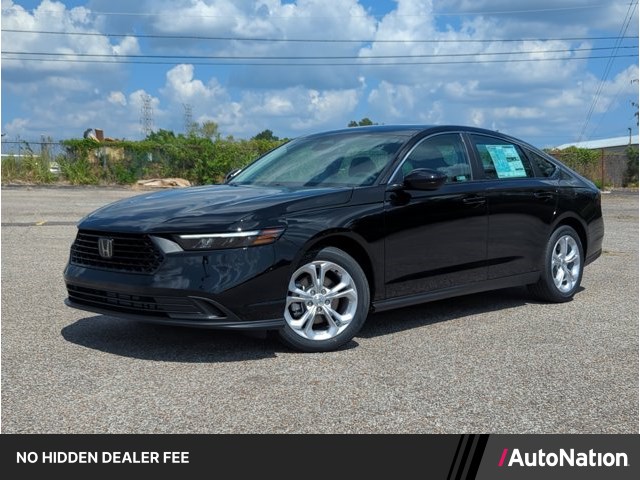 Crystal Black Pearl 2026 Honda Accord Sedan Front-Wheel Drive Continuously Variable Transmission