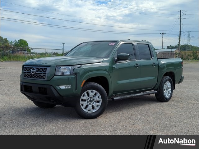 Tactical Green Metallic 2023 Nissan Frontier SV Crew Cab 4WD Pickup Truck Four-Wheel Drive Automatic