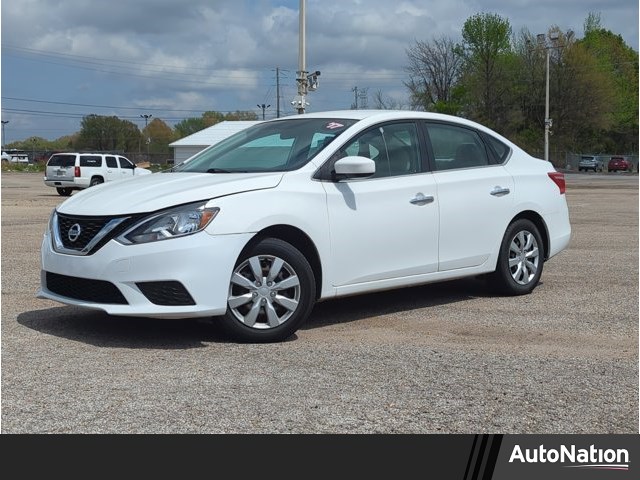 White (Fresh Powder) 2017 Nissan Sentra S Sedan Front-Wheel Drive Automatic