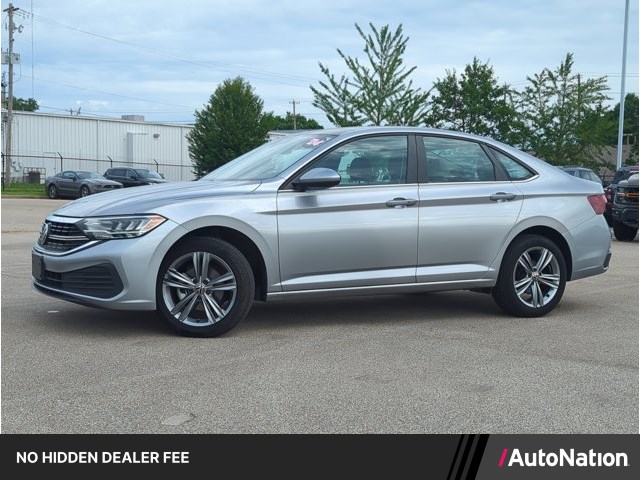 Rising Blue Metallic 2024 Volkswagen Jetta Sedan Front-Wheel Drive 8-Speed Automatic