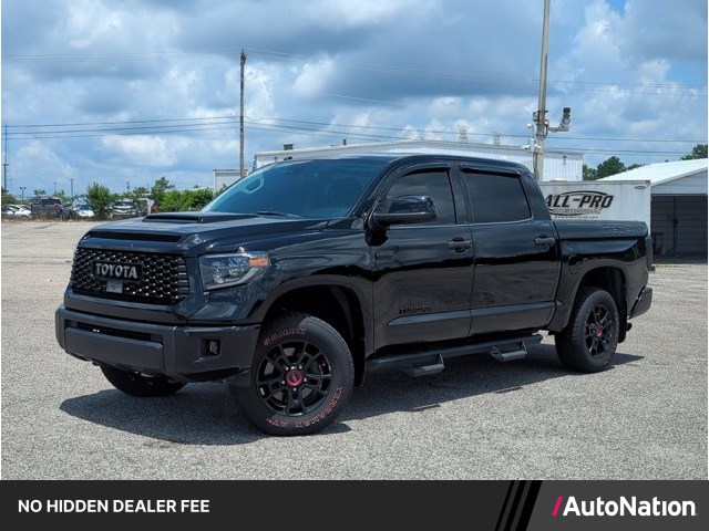 Midnight Black Metallic 2019 Toyota Tundra Pickup Truck Four-Wheel Drive Automatic