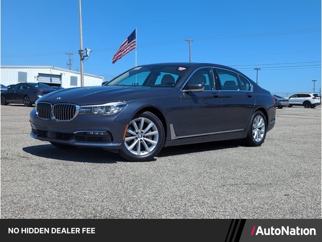 Imperial Blue Metallic 2017 BMW 7 Series 740i RWD Sedan Rear-Wheel Drive Automatic