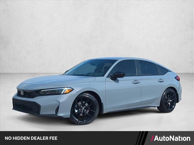 Urban Gray Pearl 2026 Honda Civic Hatchback Hatchback Front-Wheel Drive Continuously Variable Transmission