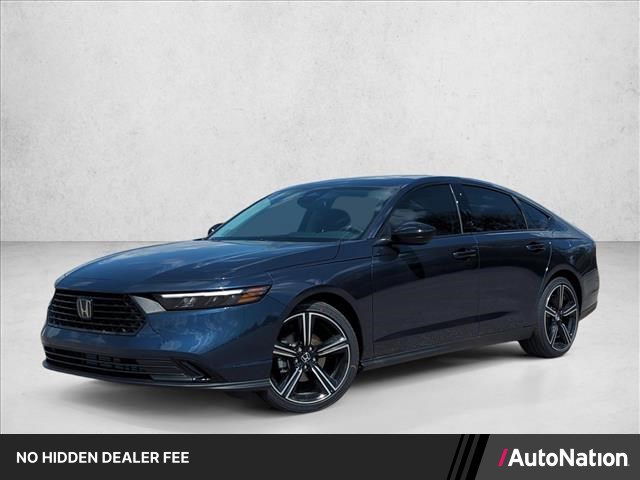 Canyon River Blue Metallic 2026 Honda Accord Sedan Front-Wheel Drive Continuously Variable Transmission
