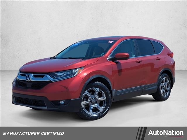 Molten Lava Pearl 2018 Honda CR-V EX FWD SUV / Crossover Front-Wheel Drive Continuously Variable Transmission
