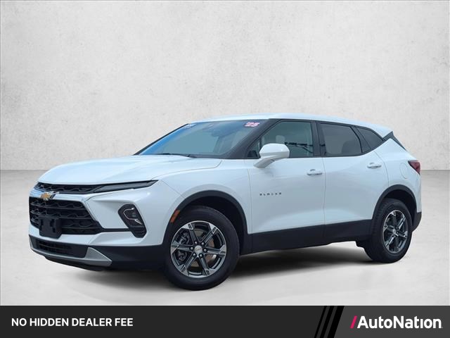 Summit White 2025 Chevrolet Blazer SUV / Crossover 9-Speed Automatic