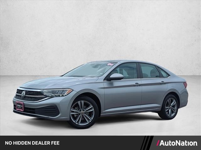 Pyrite Silver Metallic 2024 Volkswagen Jetta Sedan Front-Wheel Drive 8-Speed Automatic