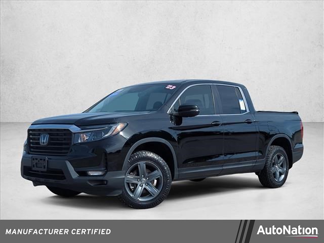 Crystal Black Pearl 2023 Honda Ridgeline RTL AWD Pickup Truck All-Wheel Drive Automatic