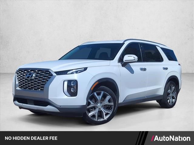 Hyper White 2021 Hyundai Palisade SUV / Crossover Front-Wheel Drive Automatic
