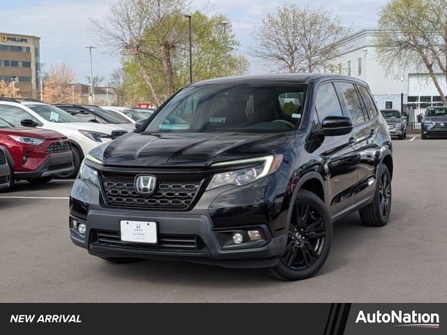 Black 2019 Honda Passport Sport FWD SUV / Crossover Front-Wheel Drive Automatic