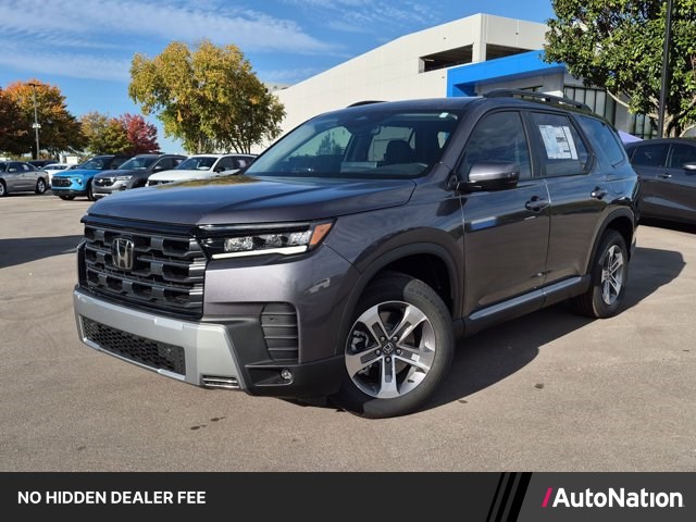 Gray (Modern Steel Metallic) 2026 Honda Pilot SUV / Crossover All-Wheel Drive Automatic