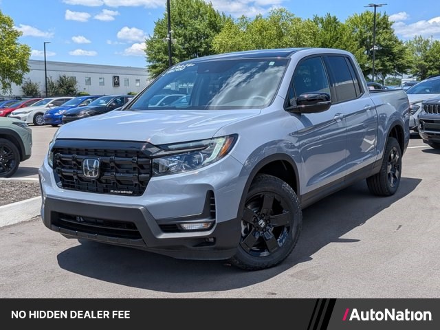 Sonic Gray Pearl 2026 Honda Ridgeline Black Edition Two-Tone AWD Pickup Truck All-Wheel Drive Automatic