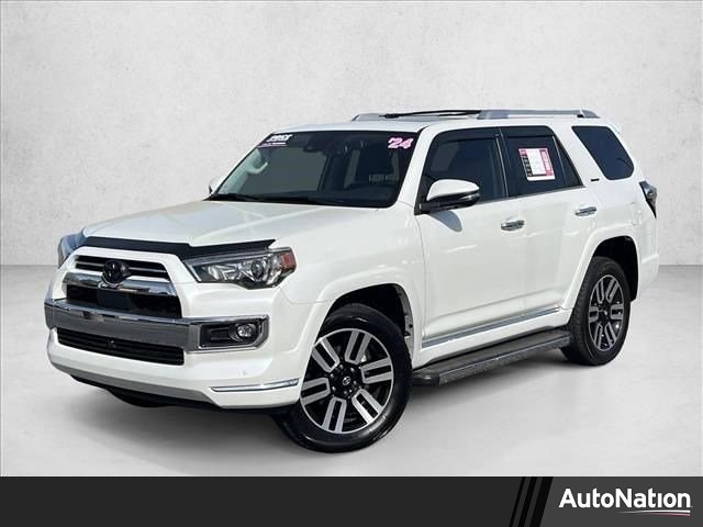 White (Wind Chill Pearl) 2024 Toyota 4Runner Limited 4WD SUV / Crossover All-Wheel Drive Automatic