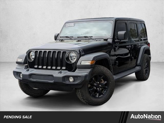Black Clearcoat 2022 Jeep Wrangler Unlimited Sport S 4WD SUV / Crossover Four-Wheel Drive 8-Speed Automatic