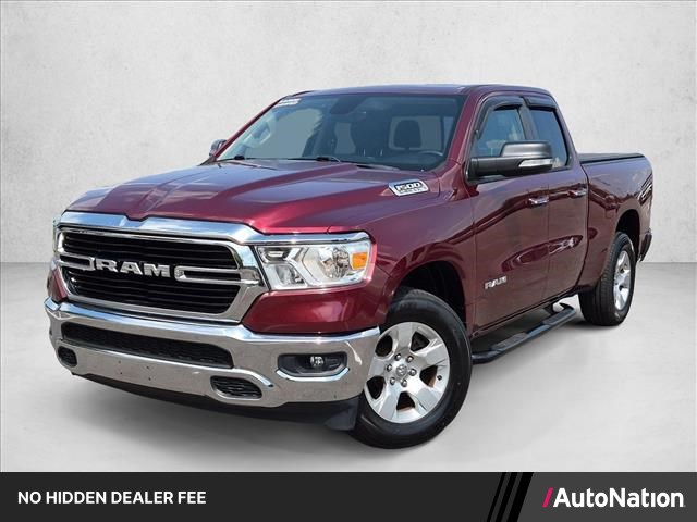 Delmonico Red Pearlcoat 2020 RAM 1500 Pickup Truck Four-Wheel Drive 8-Speed Automatic