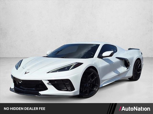 Arctic White 2020 Chevrolet Corvette Coupe Rear-Wheel Drive 8-Speed Automatic