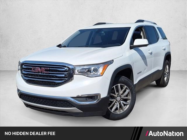 Summit White 2019 GMC Acadia SUV / Crossover Front-Wheel Drive 6-Speed Automatic