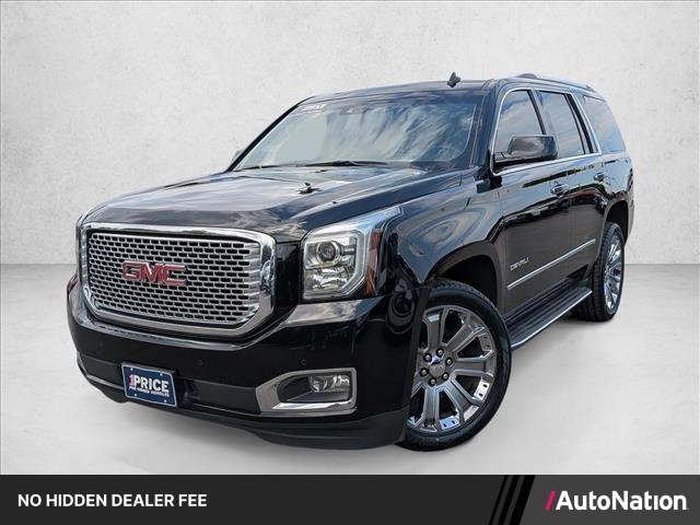 Onyx Black 2015 GMC Yukon SUV / Crossover Four-Wheel Drive 6-Speed Automatic