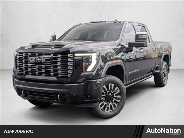 Titanium Rush Metallic 2025 GMC Sierra 2500HD Denali Ultimate Crew Cab 4WD Pickup Truck Four-Wheel Drive Automatic