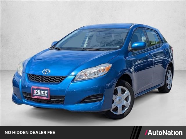 Blue Streak Metallic 2009 Toyota Matrix Hatchback Front-Wheel Drive Automatic