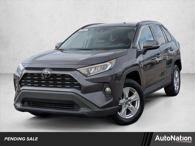 Magnetic Gray Metallic 2019 Toyota RAV4 XLE AWD SUV / Crossover All-Wheel Drive Automatic