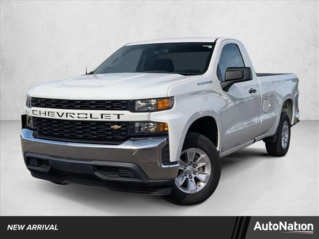 Summit White 2020 Chevrolet Silverado 1500 Work Truck Crew Cab LB RWD Pickup Truck 4X2 6-Speed Automatic