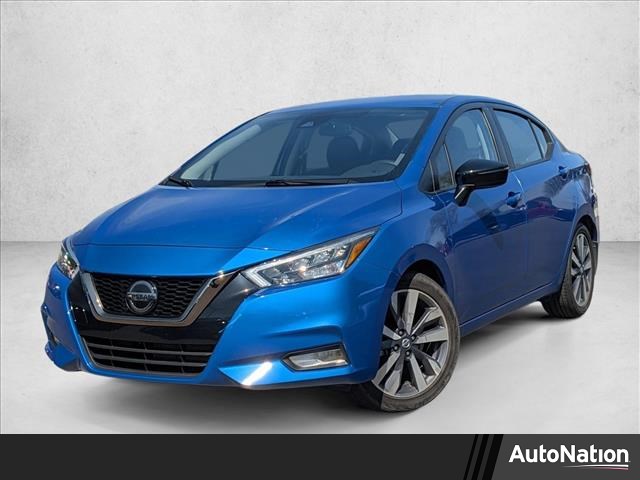 Electric Blue Metallic 2020 Nissan Versa SR FWD Sedan Front-Wheel Drive Automatic
