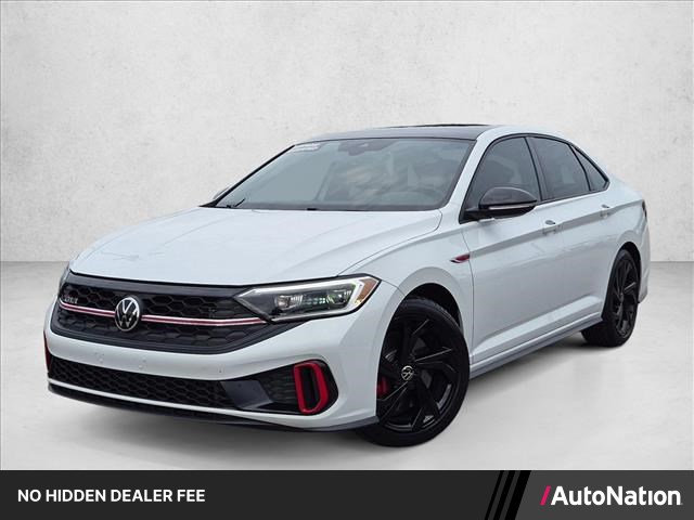 White 2023 Volkswagen Jetta GLI Sedan Front-Wheel Drive 6-Speed Manual