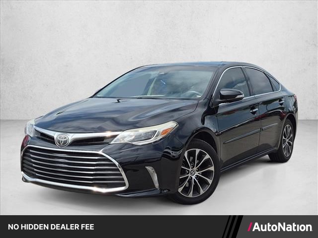 Black 2018 Toyota Avalon Sedan Front-Wheel Drive 6-Speed Automatic