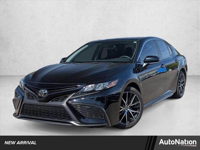 Midnight Black Metallic 2024 Toyota Camry SE FWD Sedan Front-Wheel Drive Automatic