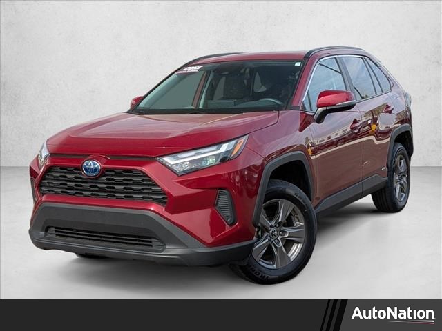 Red (Ruby Flare Pearl) 2024 Toyota RAV4 Hybrid XLE AWD SUV / Crossover All-Wheel Drive Automatic