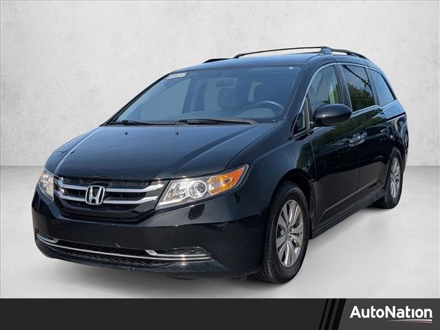 Black 2017 Honda Odyssey SE FWD Minivan Front-Wheel Drive Automatic