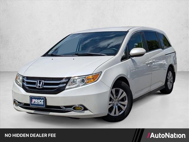 White 2016 Honda Odyssey Minivan Front-Wheel Drive Automatic